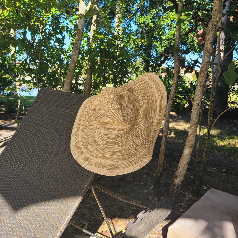 Stylish Tan Sun Hat